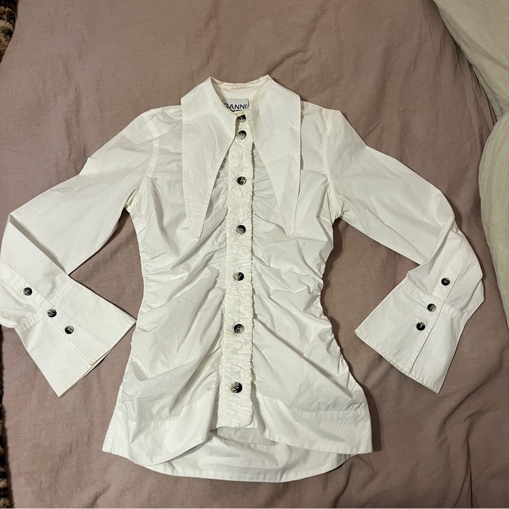 GANNI blouse